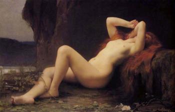 硃 約瑟夫 勒費弗爾 Mary Magdalene In The Cave 硃 約瑟夫 勒費弗爾 Mary Magdalene In The Cave